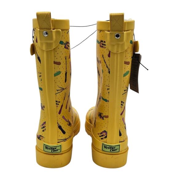 NWT Western Chief Rain Boots In The Garden Size 7 - Picture 8 of 11